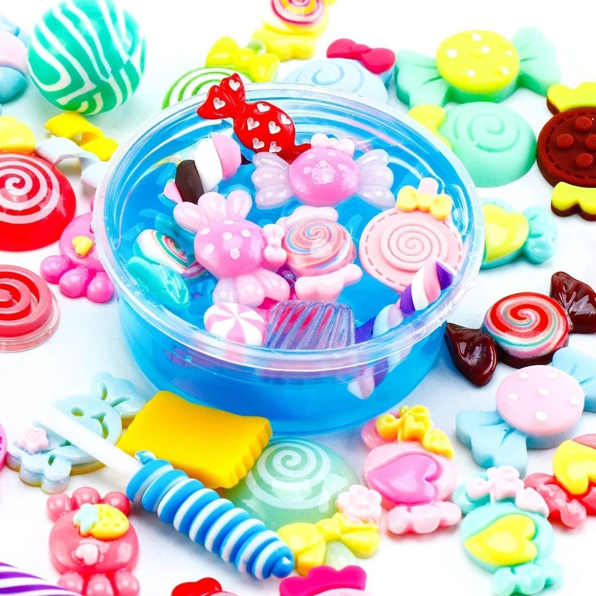 30pcs Random Candy Slime Charm – Resin Art Essentials Bewertung und Preis
