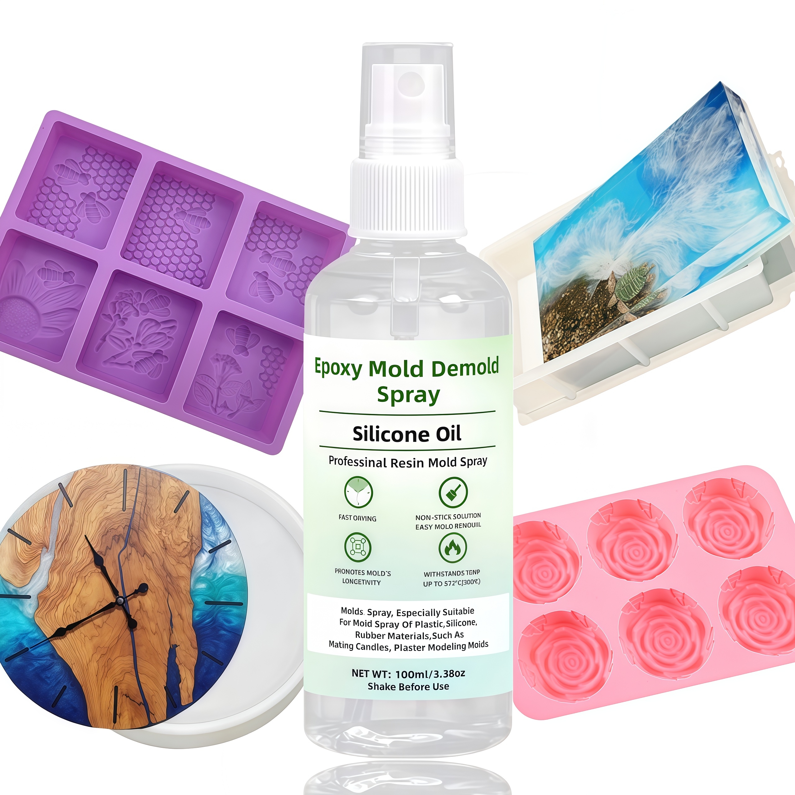Epoxy mold demoulding spray, e – Release Spray Silicone Bewertung und Preis