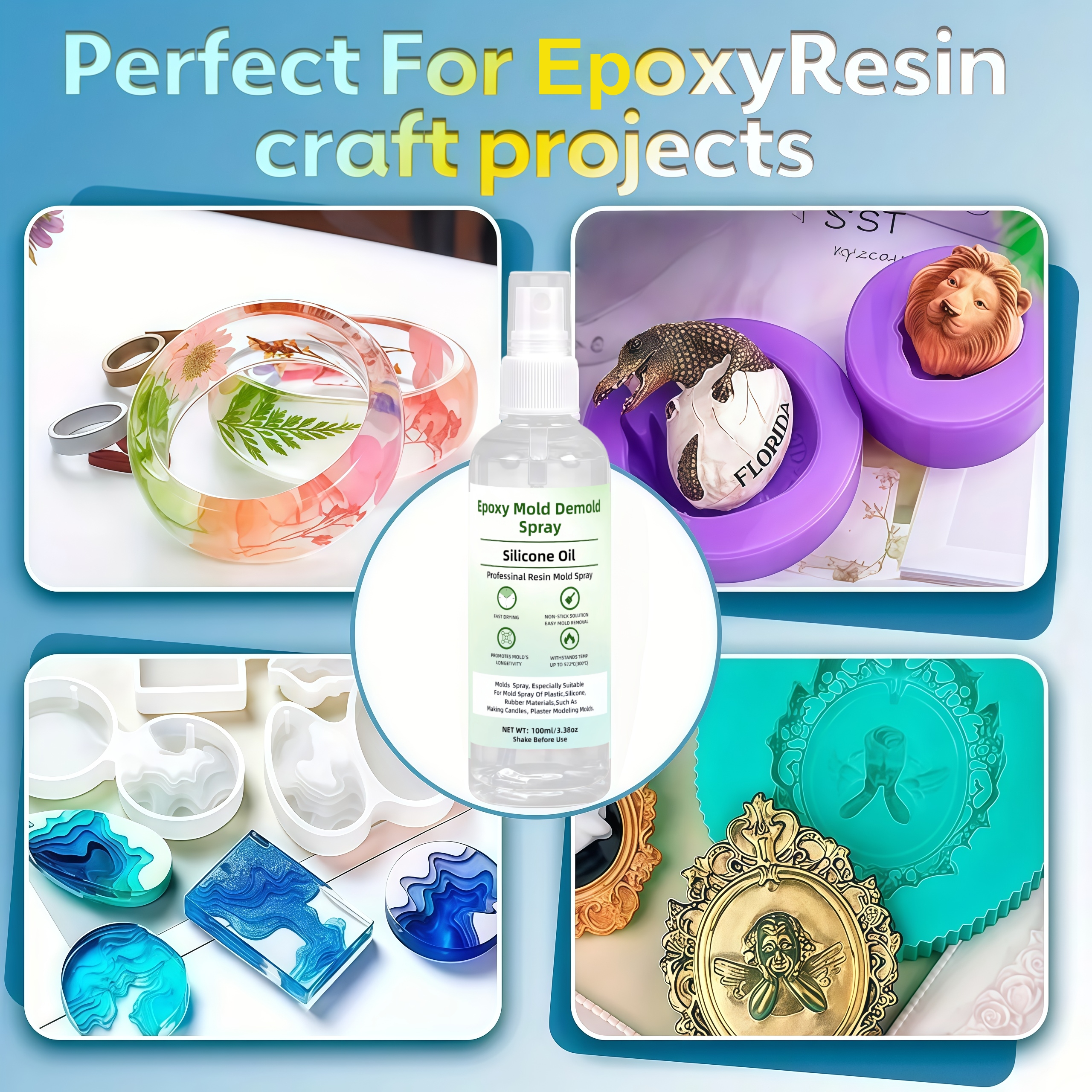 Epoxy mold demoulding spray, e – Release Spray Silicone Bewertung und Preis