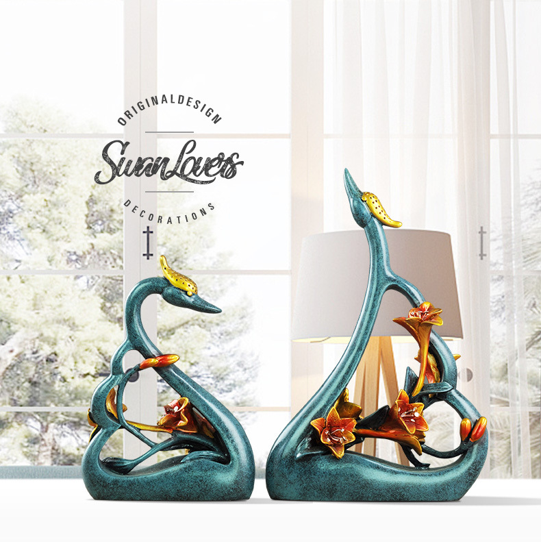 couples swan lovers art decora – Resin Art Anniversary Gift Bewertung und Preis
