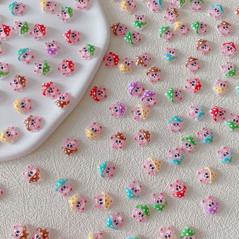 2/10/20pcs Kirby Nail Charms 3 – Resin Art And Decor Bewertung und Preis