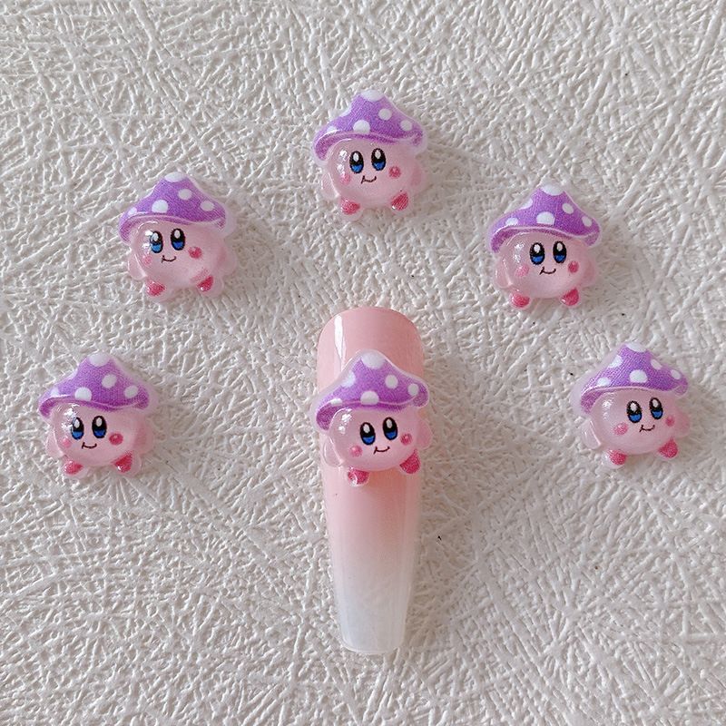 2/10/20pcs Kirby Nail Charms 3 – Resin Art And Decor Bewertung und Preis