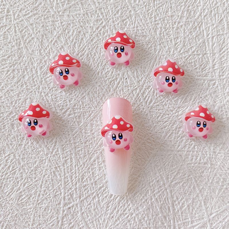 2/10/20pcs Kirby Nail Charms 3 – Resin Art And Decor Bewertung und Preis