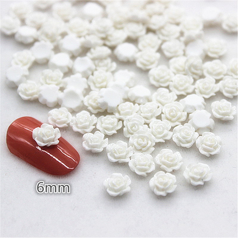 100pcs 6mm Resin Mini Rose Flo – Resin Art Rose Bewertung und Preis
