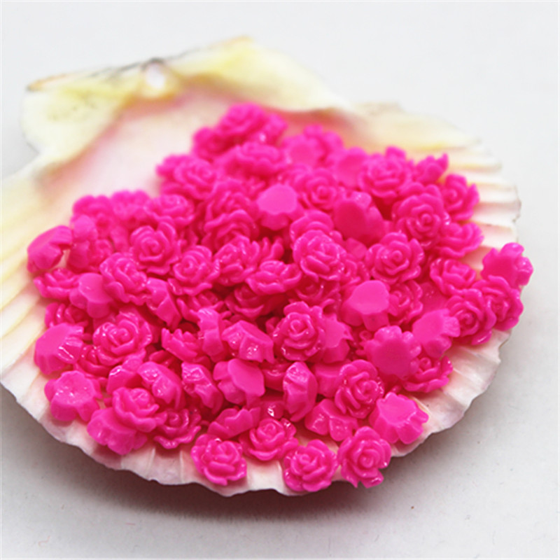 100pcs 6mm Resin Mini Rose Flo – Resin Art Rose Bewertung und Preis