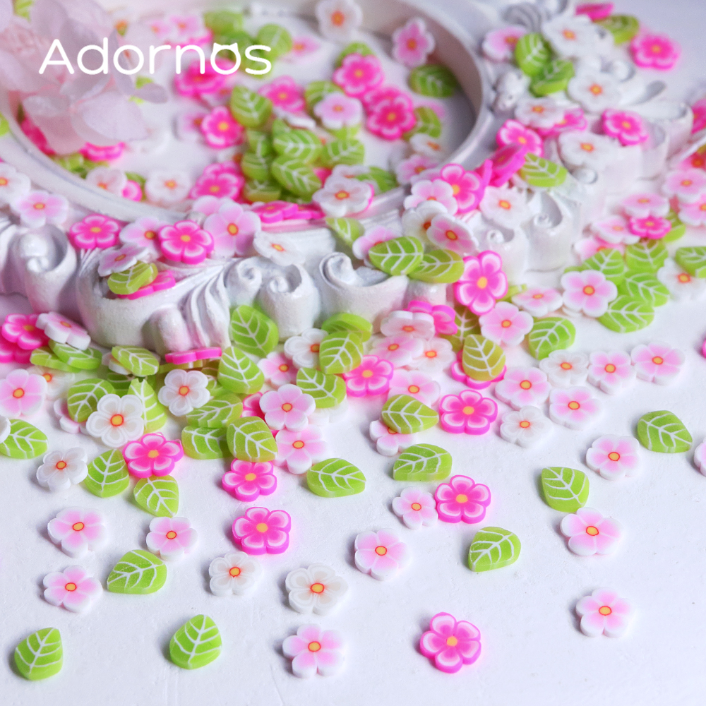 10g Pink Flowers Polymer Clay  – Resin Art Clay Bewertung und Preis