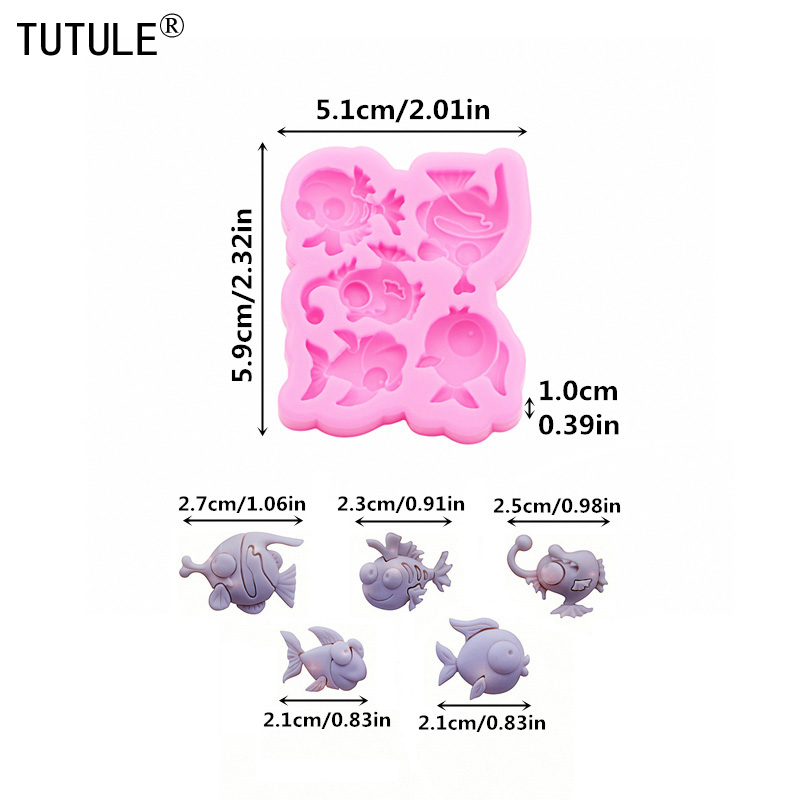 DIY Small Fish Flip Candy Choc – Resin Art Clay Bewertung und Preis