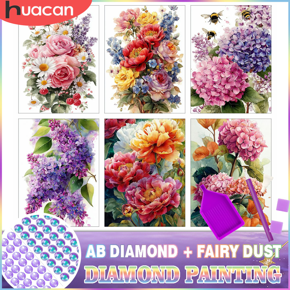 HUACAN Diamond Painting Kit Fl – Resin Art Rose Bewertung und Preis