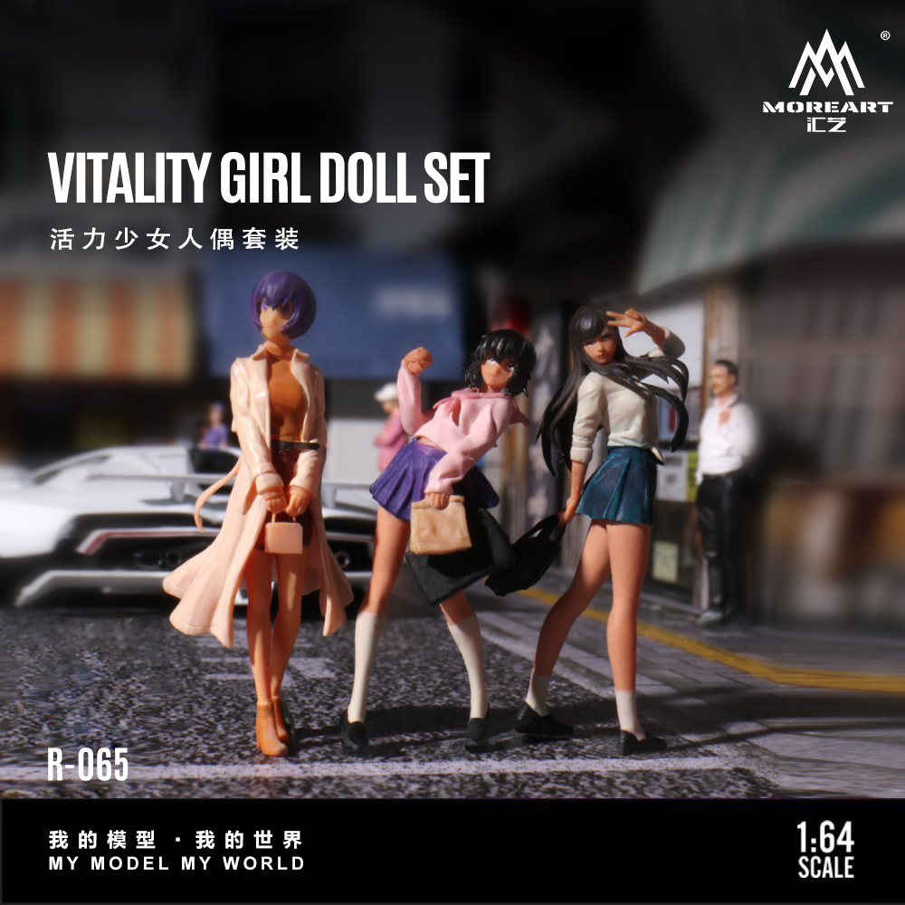 More Art 1:64 Dynamic Girl Dol – Resin Art And Decor Bewertung und Preis