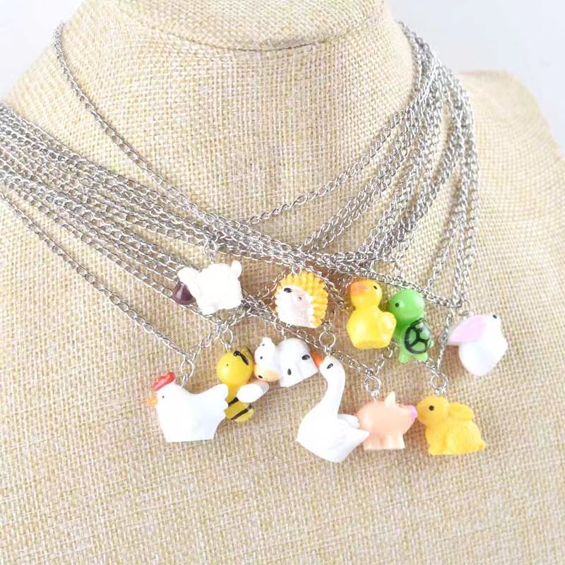 The New Animal Resin Pendant   – Resin Art Necklace Bewertung und Preis