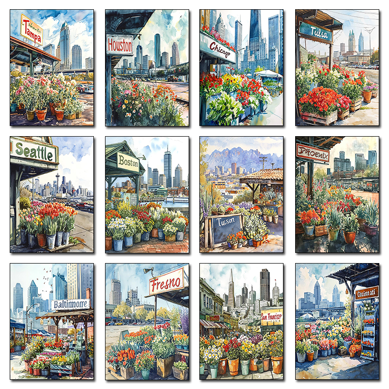 Classic Street Flower Shops in – Resin Art With Flowers Bewertung und Preis