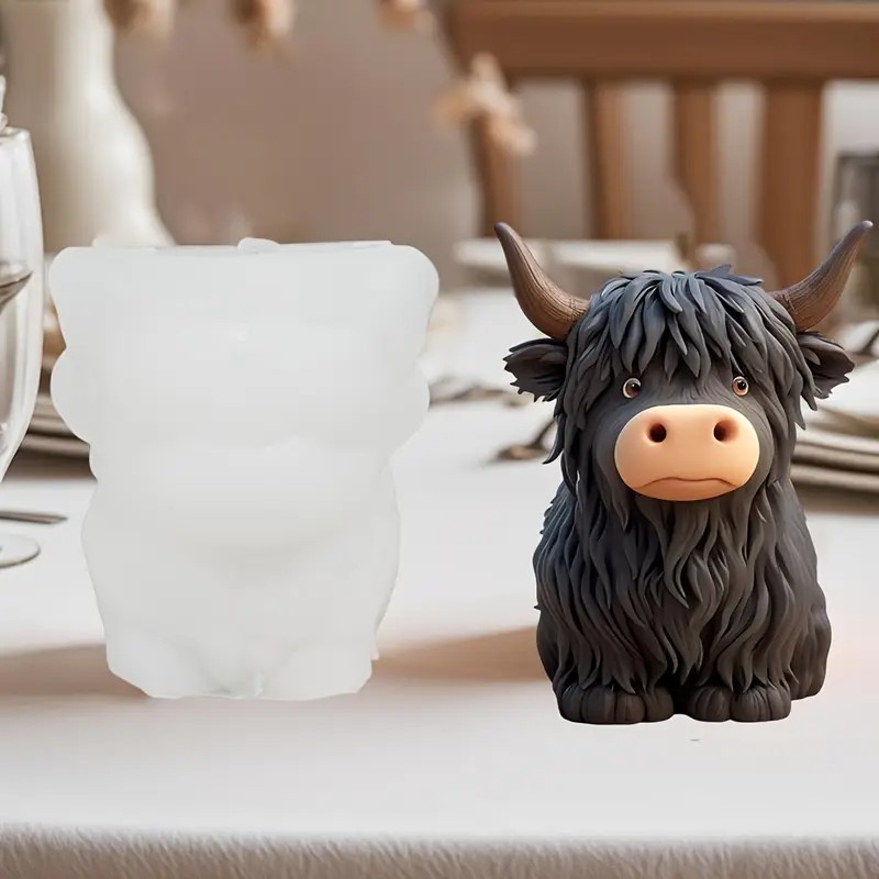 Alpine Cow Candle Mold - Epoxy – Resin Art Clay Bewertung und Preis