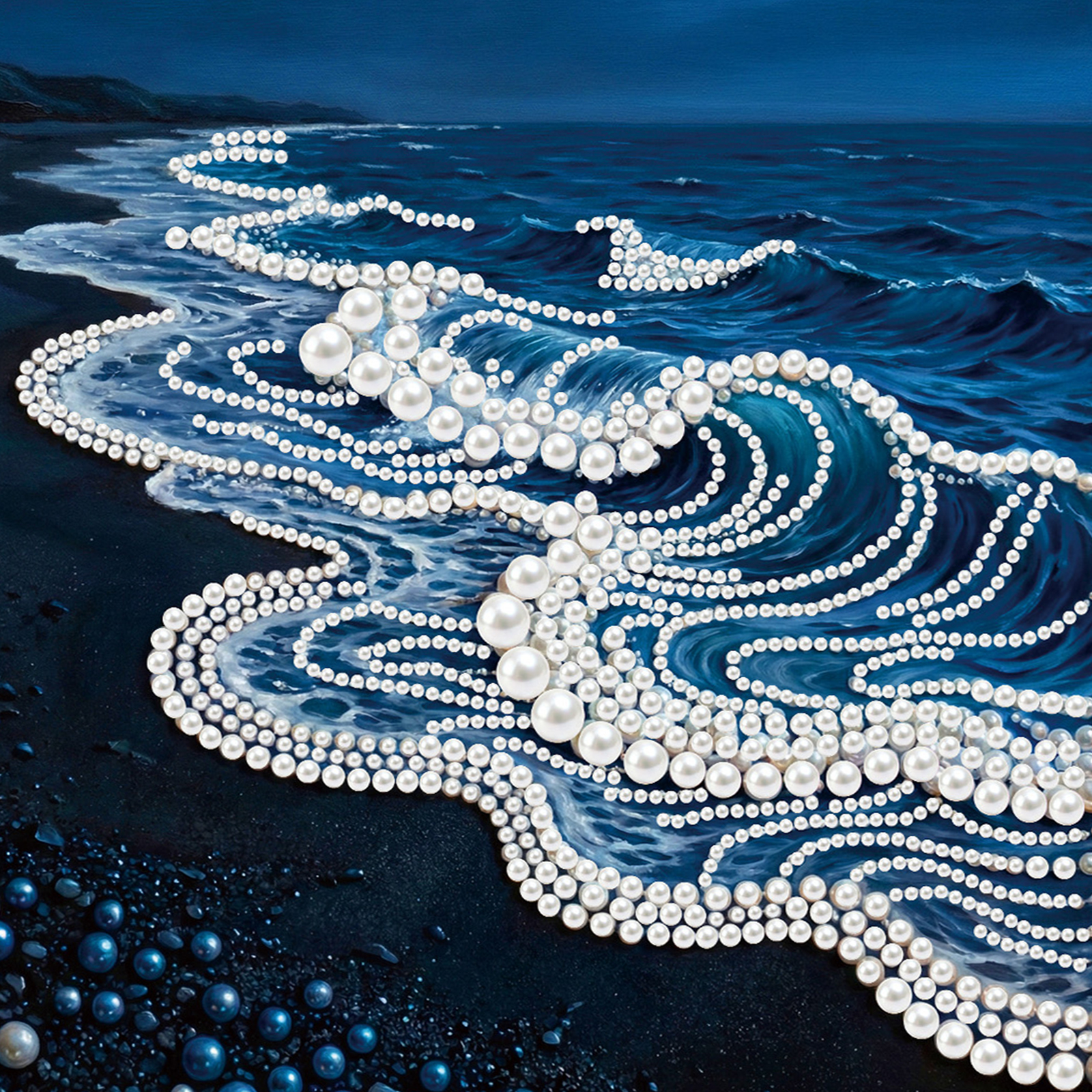 Waves DIY Pearl Painting Kit w – Resin Art Kits For Adults Bewertung und Preis
