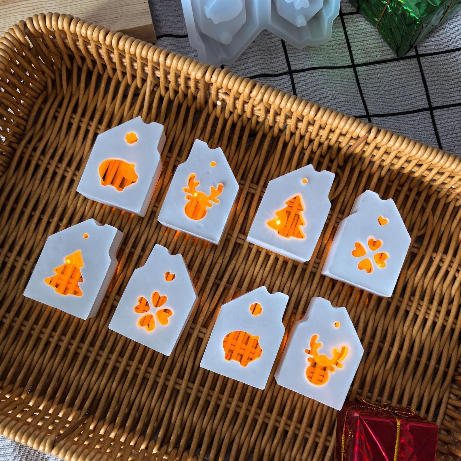 House Silicone Mold 4-Cavity C – Resin Art Epoxy Bewertung und Preis