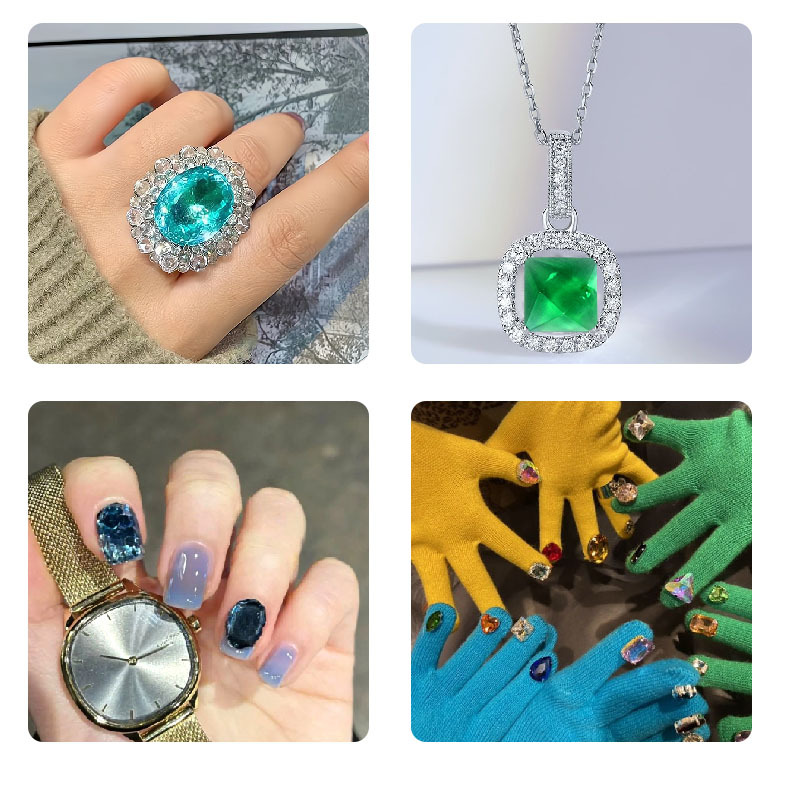 DIY Cube Ring Necklace Bracele – Resin Art Necklace Bewertung und Preis