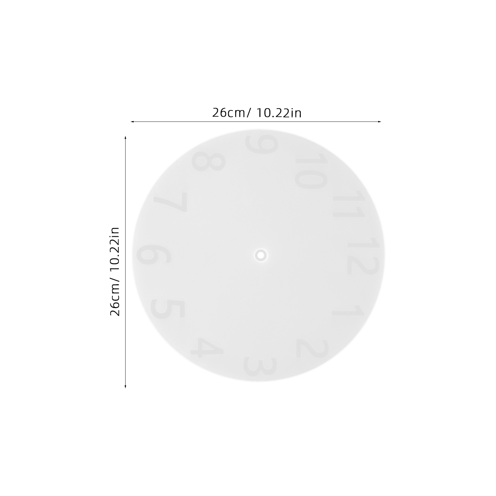 1 set 1 Set Diy Silicone Clock – Resin Art Epoxy Bewertung und Preis