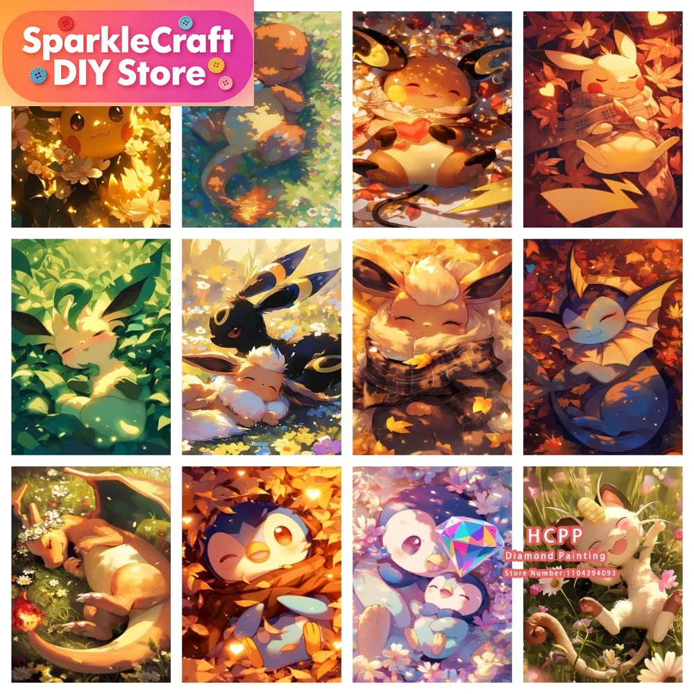 1pc frameless Cartoon Pokemon  – Resin Art Work Bewertung und Preis