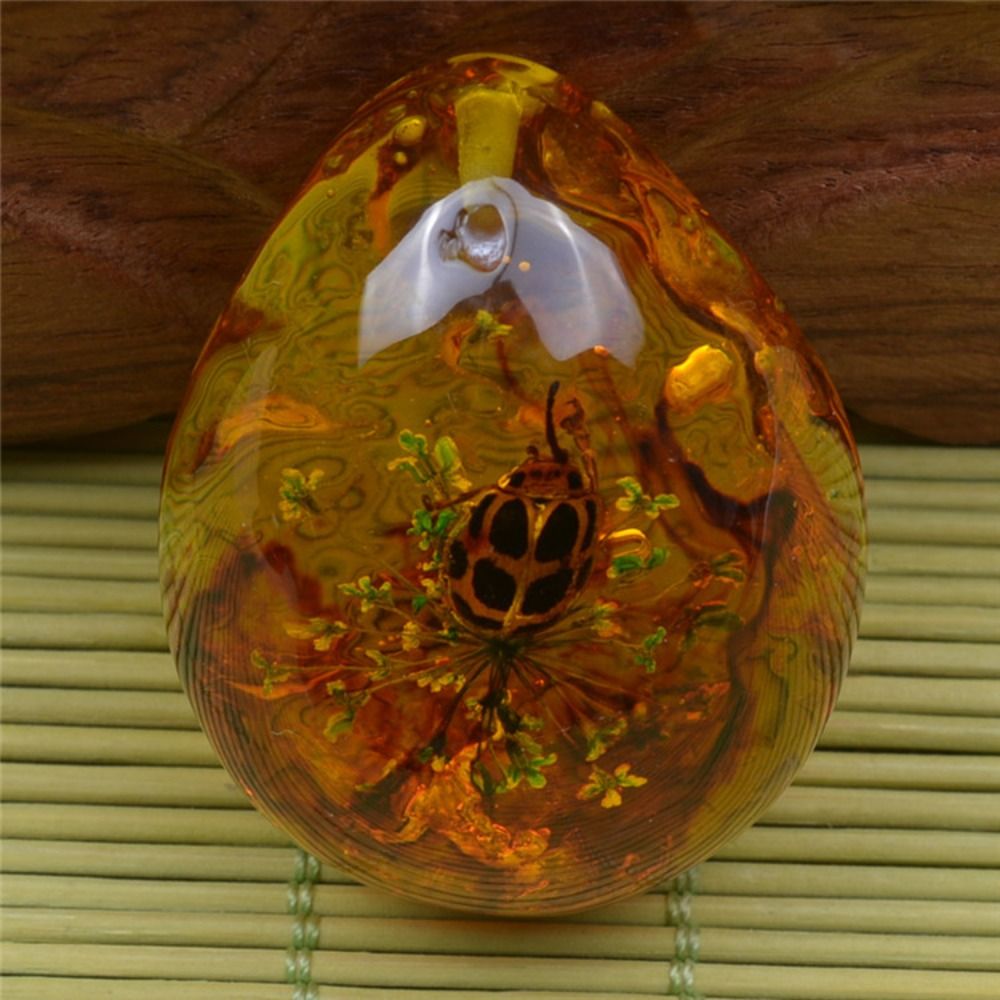 DIY Jewelry Craft Amber Stone  – Resin Art Necklace Bewertung und Preis