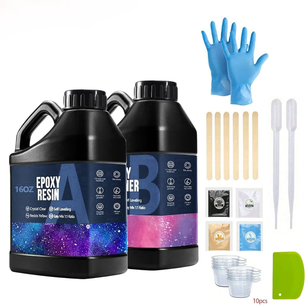 1000ml Crystal Clear Epoxy Res – Resin Art Epoxy Bewertung und Preis