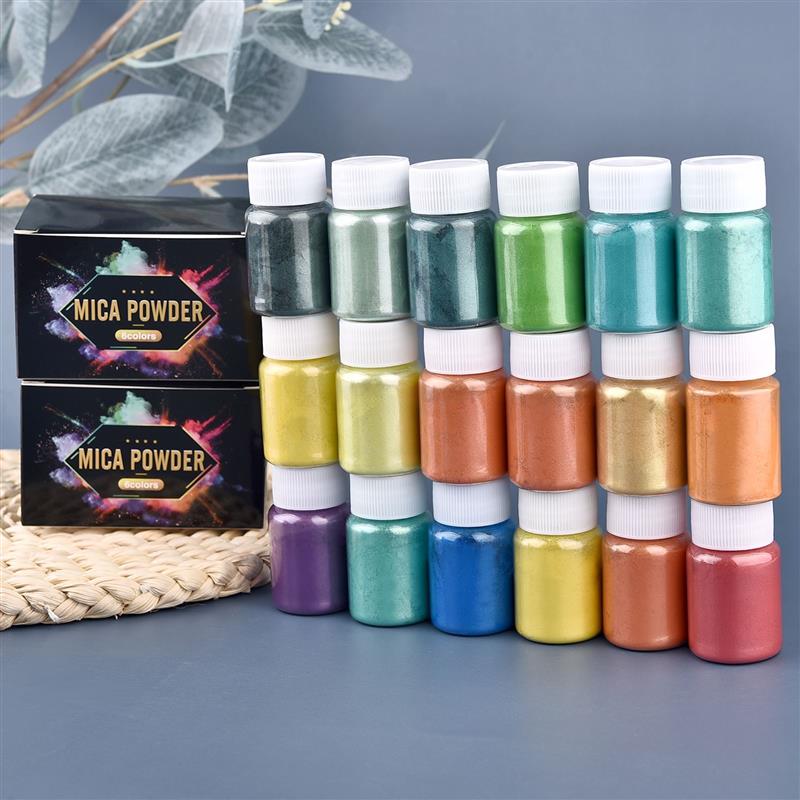 6 Pcs-Set Epoxy Resin Dye Mica – Resin Dye Opaque Bewertung und Preis