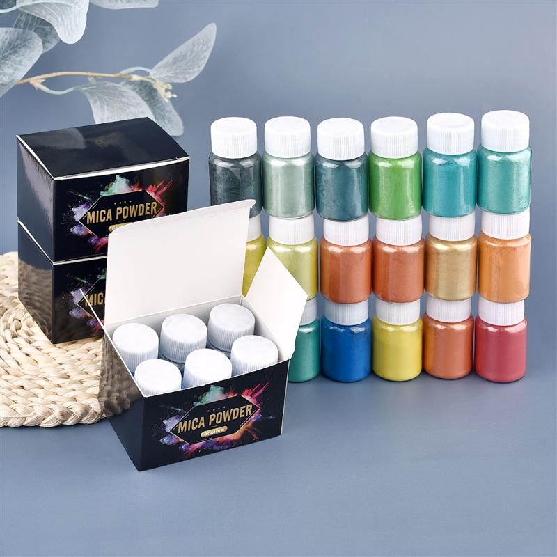 6 Pcs-Set Epoxy Resin Dye Mica – Resin Dye Opaque Bewertung und Preis