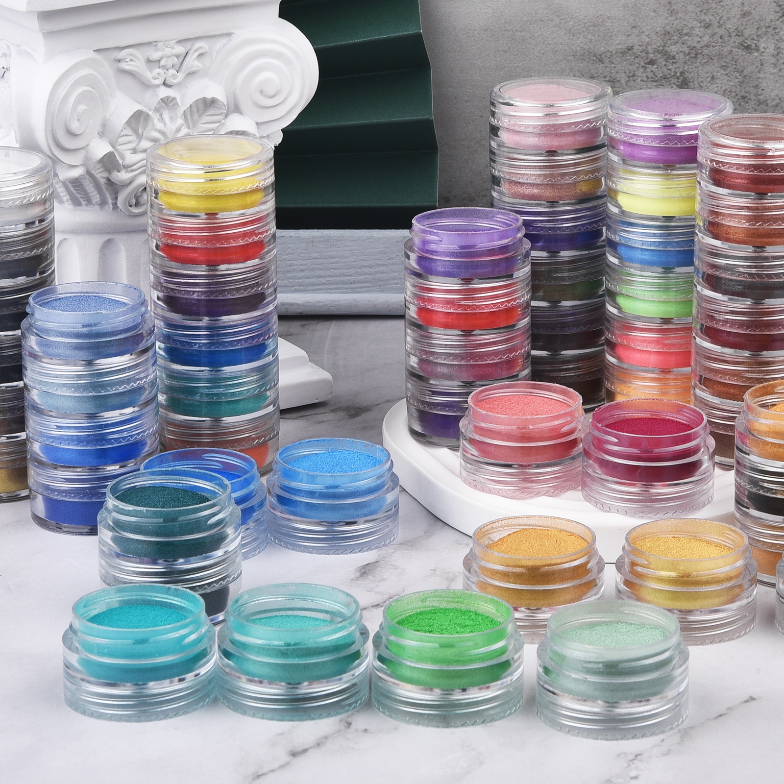 6 Colors/Set Pearlescent Powde – Resin Dye Opaque Bewertung und Preis