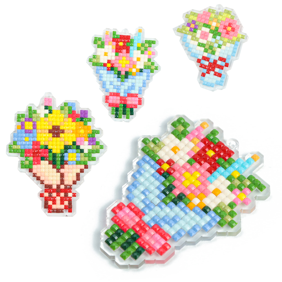 FOREVER YOUNG 3PCS Bouquet Acr – Resin Art Diy Bewertung und Preis
