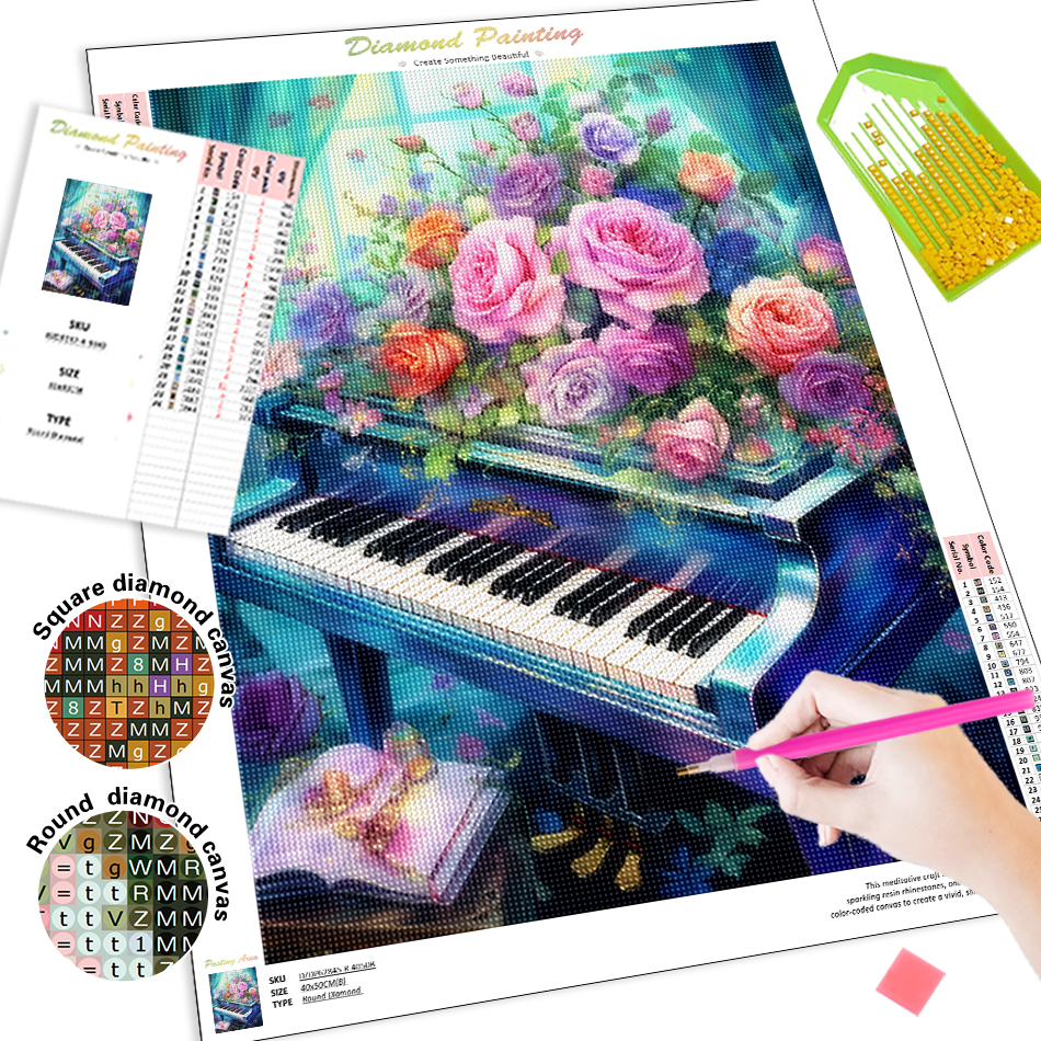 1pc frameless  Diamond Paintin – Resin Art Work Bewertung und Preis