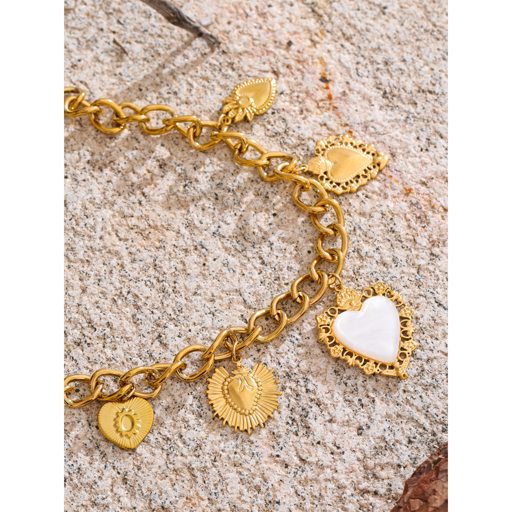 Yhpup 18K Golden Plated Stainl – Resin Art Necklace Bewertung und Preis