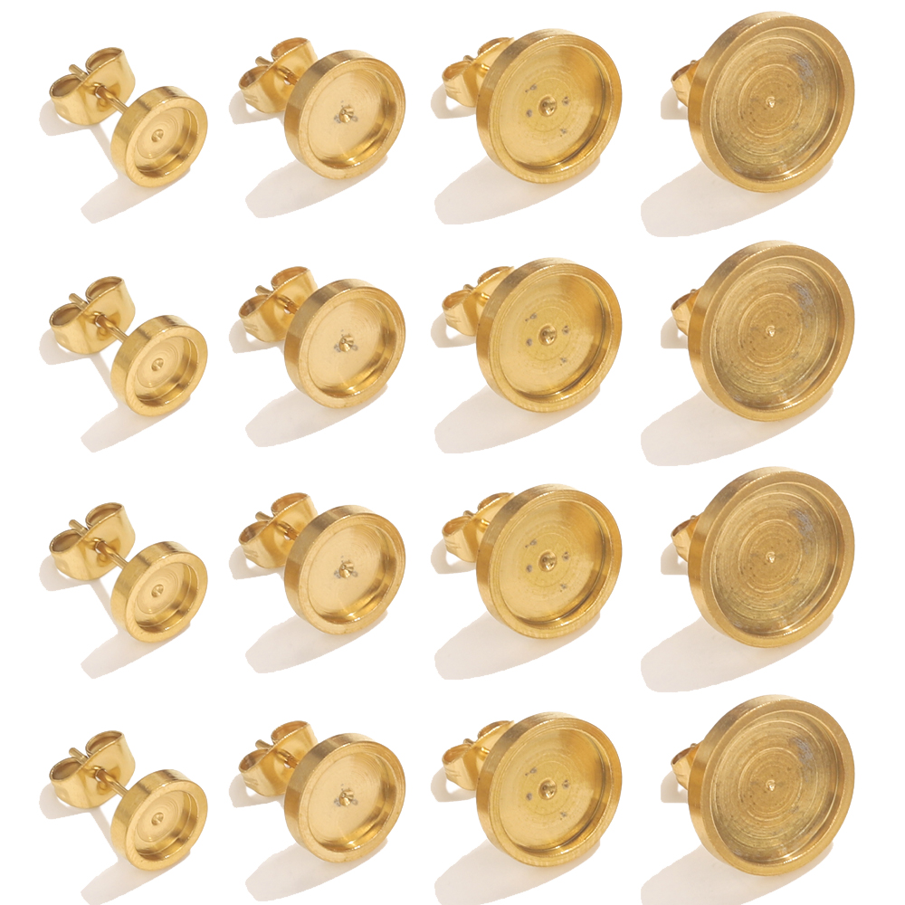 10pcs Stainless Steel Gold Ear – Resin Art Essentials Bewertung und Preis