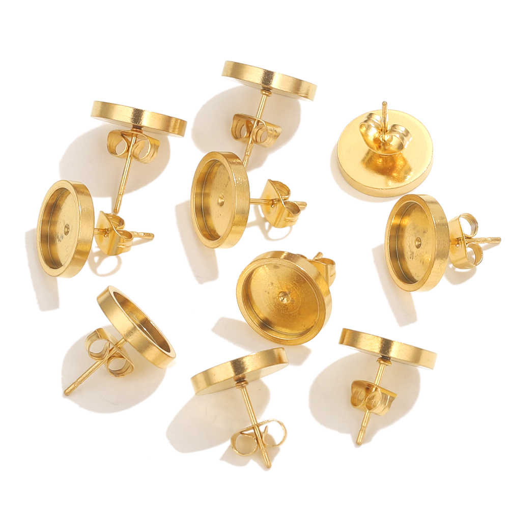 10pcs Stainless Steel Gold Ear – Resin Art Essentials Bewertung und Preis