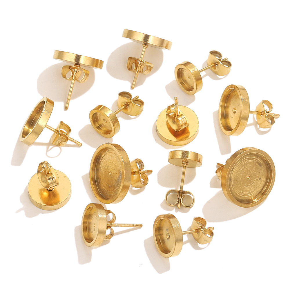 10pcs Stainless Steel Gold Ear – Resin Art Essentials Bewertung und Preis