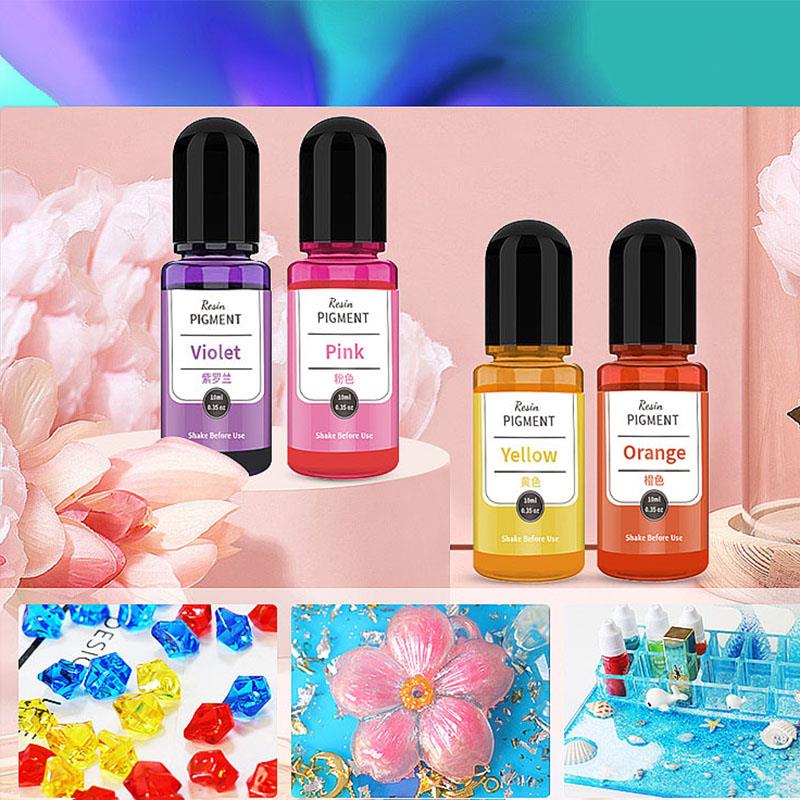 24 Color Art Ink Alcohol Resin – Resin Dye Opaque Bewertung und Preis