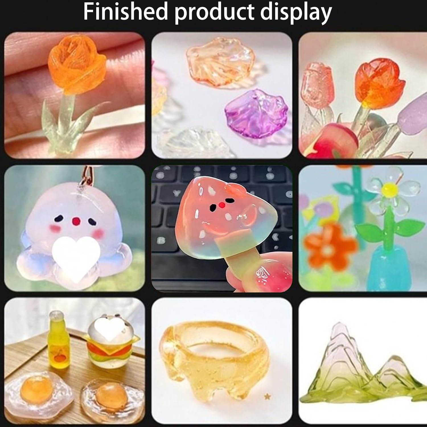 UV Clay Clear Polymer Resin fo – Resin Art Clay Bewertung und Preis