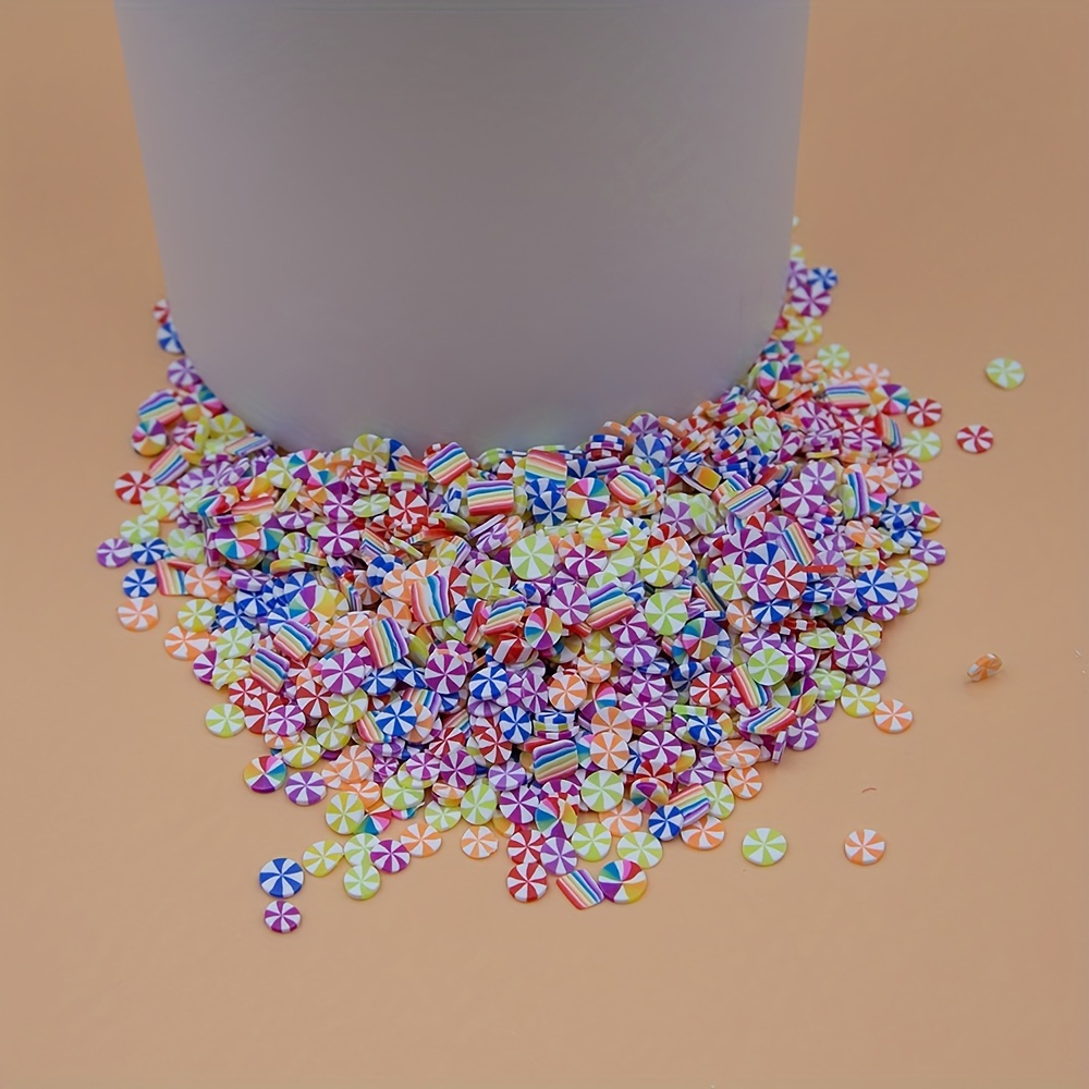 Vibrant multicolored peppermin – Resin Art Clay Bewertung und Preis