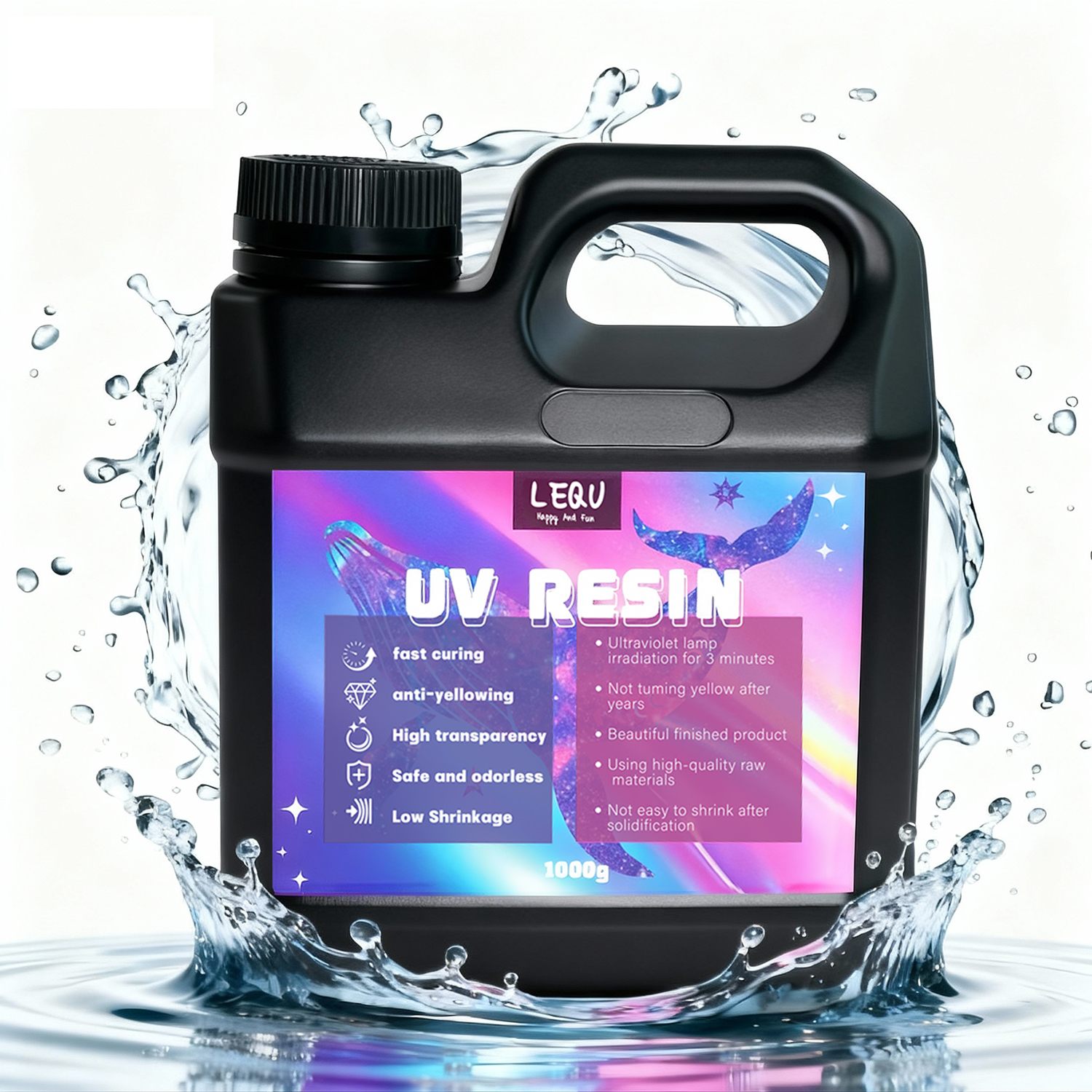 1000g UV Resin Crystal Clear H – Resin Art Epoxy Bewertung und Preis